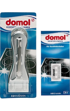 Domol Ocak Kazıma Spatulası + Yedek Başlık 5'li Domol Ocak Kazıma Spatulası + Yedek Başlık 5'li