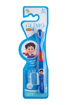 Glimo Kids 3+ Yaş Kapaklı Diş Fırçası Extra Soft