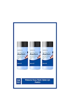 Watsons Koyu Renk Ojeler İçin Aseton 3 x 150 ML