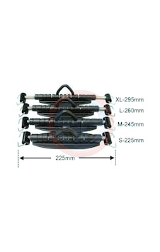 Arksport Submarine Metal Tokalı Yaylı Palet Kayışı (2 Adet) Arksport Submarine Metal Tokalı Yaylı Palet Kayışı (2 Adet)