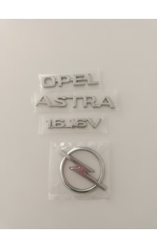 Opel Astra 1.616v Bagaj Yazısı Astra G Bagaj Arması 4lü Set Opel Astra 1.616v Bagaj Yazısı Astra G Bagaj Arması 4lü Set