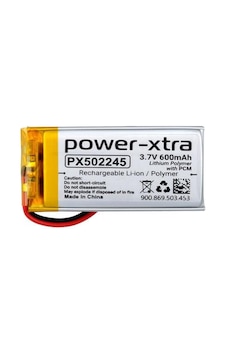 Power-xtra Px502245 - 3.7v 600 Mah Li-polymer Pil - Devreli Power-xtra Px502245 - 3.7v 600 Mah Li-polymer Pil - Devreli