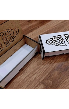 Lavanta Tasarım Dekoratif Takı Kutusu Küçük
