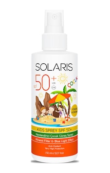 Solaris SPF50+ Yüksek Koruma Çocuk Güneş Kremi Sprey 150 ML