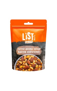 5 Adet List Flavours Tütsü Aromalı Soslu Karışık Kuruyemiş 150 G