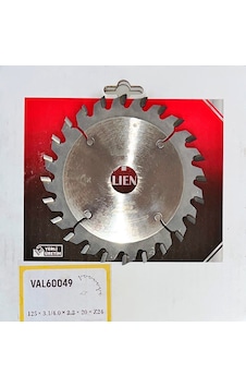 Valiente Val60049 Elmas Uçlu Çizici Testere 125x24 Valiente Val60049 Elmas Uçlu Çizici Testere 125x24