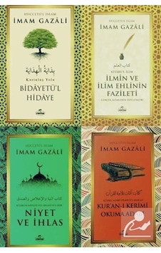 İmam Gazali 4'lü Manevi Eğitim Seti / İmam Gazali İmam Gazali 4'lü Manevi Eğitim Seti / İmam Gazali