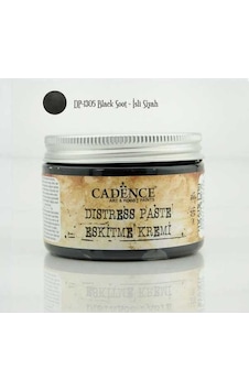 Cadence Distress Paste Eskitme Kremi 150 ML İsli Siyah Cadence Distress Paste Eskitme Kremi 150 ML İsli Siyah