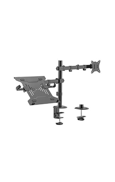 Brateck 17-32 İnç Uyumlu İki Kollu Monitör Laptop Kolu Ldt66-c024ml Brateck 17-32 İnç Uyumlu İki Kollu Monitör Laptop Kolu Ldt66-c024ml