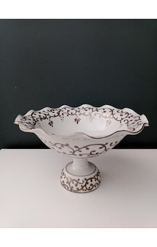 Kütahya Porselen 30 Cm Meyvelik Dekor No:3678 Platin