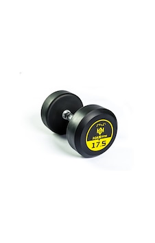 Hasgym 17.5 KG Kauçuk Kaplı Profesyonel Olimpik Dumbbell Dambıl
