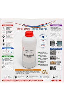 Torna Türk Köpük Kesici Köpük Önleyici 1 Litre Torna Türk Köpük Kesici Köpük Önleyici 1 Litre