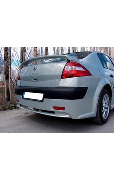 Renault Megane 2 Sedan Bagaj Üstü Spoyler Fiber Boyasız