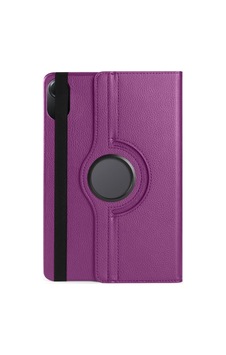 Aksesuarcim Xiaomi Pad 2 2025 İle Uyumlu Kılıfı Suni Deri 2 Farklı Stand Olabilen Darbe Korumalı 360 Dönebilen Tablet Kılıfı Mor Sku: Zeusb0gkj3jvmk Arka Kapak