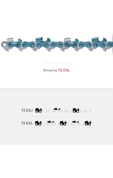 Oregon 72exj072g Powercut 3/8" Skiptooth Testere Zinciri, 0,50 Cm Ölçü, 50,8 Cm 72jgx072g'nin Yeni Sürümü 0.10 CM Oregon 72exj072g Powercut 3/8" Skiptooth Testere Zinciri, 0,50 Cm Ölçü, 50,8 Cm 72jgx072g'nin Yeni Sürümü 0.10 CM
