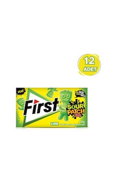 First Spk Misket Limonu Aromalı Sakız 27 Gr - 12 Adet