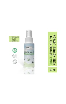 INCIA Pudra Kokulu Sivrisinek ve Kene Kovucu Losyon 50 ml INCIA Pudra Kokulu Sivrisinek ve Kene Kovucu Losyon 50 ml