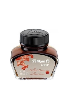 Pelikan Yazı Mürekkebi Kahverengi 30ml 4001 Pelikan Yazı Mürekkebi Kahverengi 30ml 4001