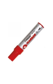 Mikro 10 Mm Kesik Uçlu Permanent Markör Kırmızı 8 Adet Çok Renkli Mikro 10 Mm Kesik Uçlu Permanent Markör Kırmızı 8 Adet Çok Renkli