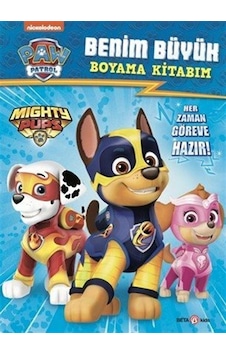 Paw Patrol Benim Büyük Boyama Kitabım Paw Patrol Benim Büyük Boyama Kitabım