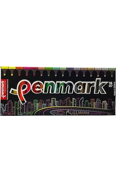 Penmark Fosfolu Kalem 16'lı Süper Kutu Çok Renkli Penmark Fosfolu Kalem 16'lı Süper Kutu Çok Renkli