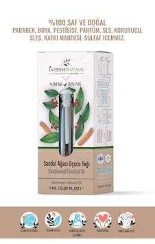 Intense Natural Sandal Ağacı Uçucu Yağı 1 ML Intense Natural Sandal Ağacı Uçucu Yağı 1 ML