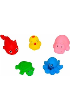 Sozzy Toys Neşeli Banyo Oyuncakları Sevimli Hayvanlar 5'li-8681636420411 Sozzy Toys Neşeli Banyo Oyuncakları Sevimli Hayvanlar 5'li-8681636420411