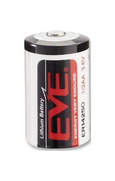 Eve Er14250 ,3.6v/1200ma Şarjsız Lityum Pil Eve Er14250 ,3.6v/1200ma Şarjsız Lityum Pil