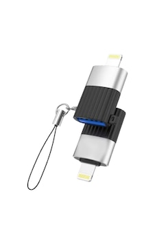 Piili Lightning - Usb Dönüştürücü Gri Piili Lightning - Usb Dönüştürücü Gri