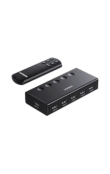 Hdmı Anahtarı 5'i 1 Arada Çıkış 4k 60hz, Uzaktan Kumandalı Hdmı Bölücü 5 Bağlantı Noktalı Switcher Seçici Kutu Desteği 3d Cec Hdr Hdcp2.2 Ps5/4/3 Xbox Nintendo Switch İle Uyumlu Roku Tv Fire Hdmı Anahtarı 5'i 1 Arada Çıkış 4k 60hz, Uzaktan Kumandalı Hdmı Bölücü 5 Bağlantı Noktalı Switcher Seçici Kutu Desteği 3d Cec Hdr Hdcp2.2 Ps5/4/3 Xbox Nintendo Switch İle Uyumlu Roku Tv Fire