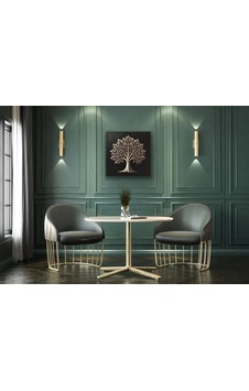 Bronz Ağaç Desenli Kanvas Tablo 60x60 Cm Bronz Ağaç Desenli Kanvas Tablo 60x60 Cm