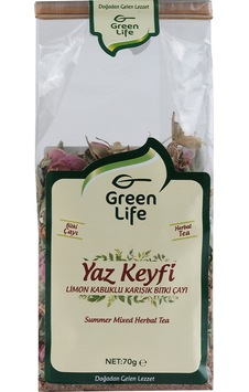 Green Life Yaz Keyfi Limonlu Karışık Bitki Çayı 70 G Green Life Yaz Keyfi Limonlu Karışık Bitki Çayı 70 G