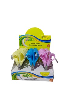 Bafix Okul Makası Cetvelli 13 Cm Pastel Renk Bfx-sa0498 Bafix Okul Makası Cetvelli 13 Cm Pastel Renk Bfx-sa0498