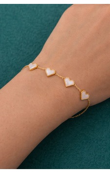 Asg Pure Style Kadın Çelik Bileklik Altın - Gold