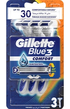 Gillette Blue3 Comfort Kullan-At Tıraş Bıçağı 3'lü