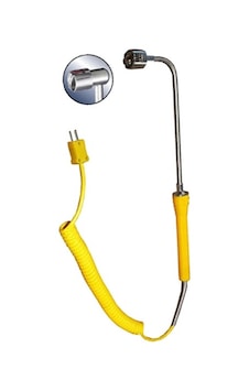 Twintex Wrnm-02 K Tipi Yüzey Isı Ölçer Termokupl -50 C +600 C Twintex Wrnm-02 K Tipi Yüzey Isı Ölçer Termokupl -50 C +600 C