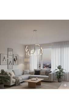 Dekoratif Modern Led Avize 60 Cm 3 Renk Işık Enerji Tasarruflu 4 Renk Kasa Seçeneği Diğer Dekoratif Modern Led Avize 60 Cm 3 Renk Işık Enerji Tasarruflu 4 Renk Kasa Seçeneği Diğer