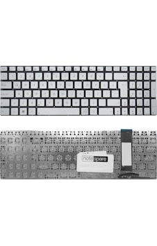 Asus Uyumlu N550, N550j, N550ja, N550jk, N550jv, N550jx, N550l, N550lf Klavye Tr Gümüş Gri Asus Uyumlu N550, N550j, N550ja, N550jk, N550jv, N550jx, N550l, N550lf Klavye Tr Gümüş Gri