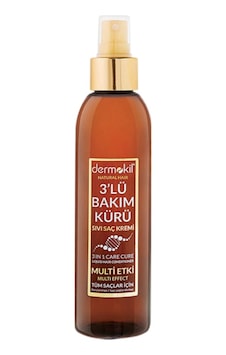 Dermokil Natural Hair 3'lü Bakım Kürü Sıvı Saç Kremi 200 ML