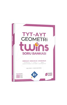TYT - AYT Twins Geometri Soru Bankası KR Akademi Yayınları