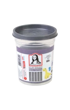 Mona Lisa Oyun Hamuru 120gr Gri - 3 Adet Gri Mona Lisa Oyun Hamuru 120gr Gri - 3 Adet Gri