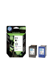 Hp Sd367Ae 21/22 Sıyah/Uc Renklı 2 Lı Paket Murekkep Kartusları Hp Sd367Ae 21/22 Sıyah/Uc Renklı 2 Lı Paket Murekkep Kartusları