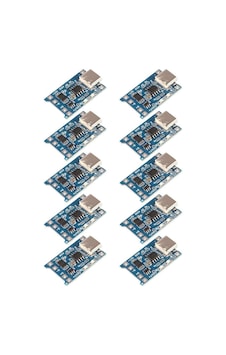 Tp4056 Type-c 3.7v 18650 Korumalı Lityum Pil Şarj Modülü - 10 Adet Tp4056 Type-c 3.7v 18650 Korumalı Lityum Pil Şarj Modülü - 10 Adet