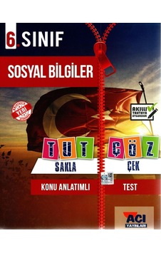 Berenkitap-Açı Yayınları 6. Sınıf Sosyal Bilgiler Tut Sakla Çek Çöz Berenkitap-Açı Yayınları 6. Sınıf Sosyal Bilgiler Tut Sakla Çek Çöz