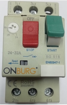 Onburg 24-32a Motor Koruma Şalteri