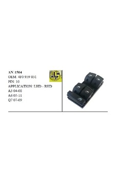 Unıversal Cam Anahtarı Audi A3 04-08 A6 05-11 Q7 - Dörtlü 4f0959851 - Mcar-an1504 Unıversal Cam Anahtarı Audi A3 04-08 A6 05-11 Q7 - Dörtlü 4f0959851 - Mcar-an1504