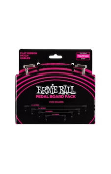 Ernıe Ball P06224 - Flat Ribbon Patch Kablosu Pedalboard Çoklu P Ernıe Ball P06224 - Flat Ribbon Patch Kablosu Pedalboard Çoklu P