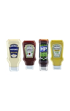 Heinz Ketçap 460 G + Mayonez 395 G + Hp Barbekü 465 G + Hardal Sos 445 G Heinz Ketçap 460 G + Mayonez 395 G + Hp Barbekü 465 G + Hardal Sos 445 G