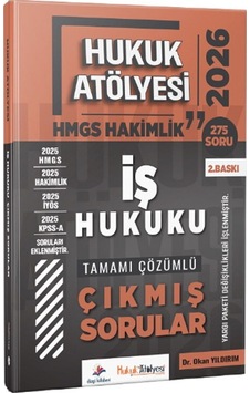 Dizgi Kitap 2026 Hukuk Atölyesi Hmgs Hakimlik İş Hukuku Çıkmış Sorular Dizgi Kitap 2026 Hukuk Atölyesi Hmgs Hakimlik İş Hukuku Çıkmış Sorular