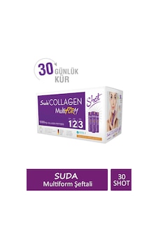 Suda Collagen Multiform Şeftali 30 Shot Suda Collagen Multiform Şeftali 30 Shot